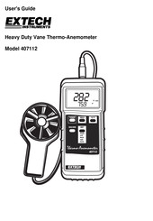 Extech Instruments 407112 User Manual