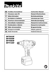 Makita DFT022F Instruction Manual