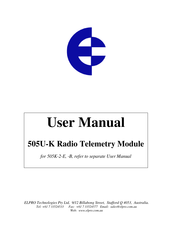 Elpro Technologies 505U-2-E User Manual