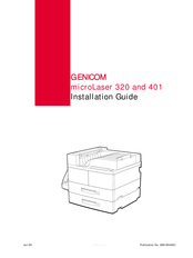 Genicom microLaser 401 Installation Manual