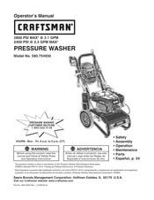 Craftsman 580.754930 Operator's Manual