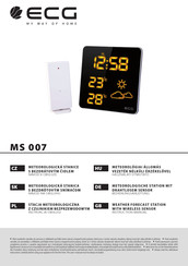 ECG MS 007 Instruction Manual