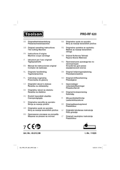 Toolson 11025 Original Operating Instructions