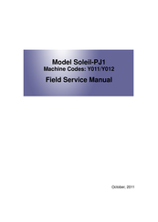Ricoh Soleil-PJ1 Series Field Service Manual