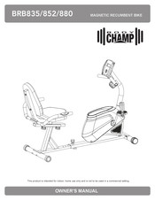 Body champ BRB852 Manuals | ManualsLib