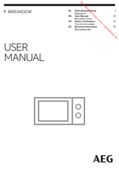 AEG MBS3423CM User Manual
