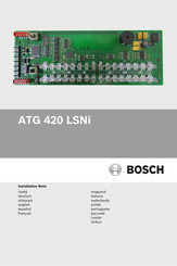 Bosch ATG 420 LSNi Installation Note