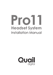 Quail Digital QP10HS Installation Manual
