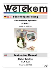 Wetekom 99 17 60 Instruction Manual