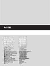 Bosch PC2018 Original Instructions Manual