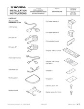 Honda 08B23-SJC-100 Installation Instructions Manual