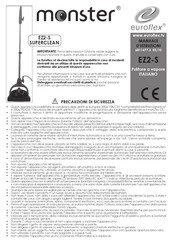 Euroflex Monster Superclean EZ2-S Instruction Manual