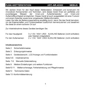 Mebus 40302 Manual