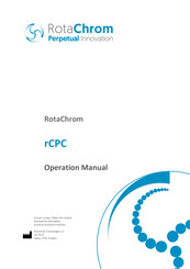 RotaChrom rCPC Operation Manual