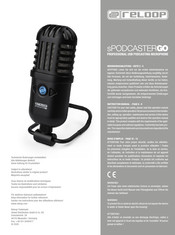 Reloop sPodcaster Go Instruction Manual