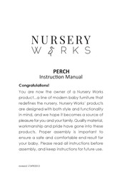 Nursery Works PERCH Instruction Manual