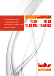baltur TB L 45P Instructions Manual