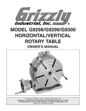 Grizzly G9298 Owner's Manual