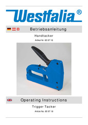 Westfalia 859718 Operating Instructions Manual