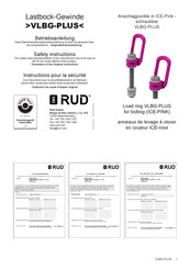 RUD VLBG-PLUS Translation Of The Original Instructions