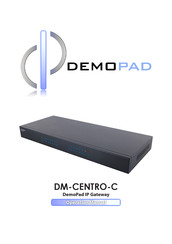 DemoPad DM-CENTRO-C Operation Manual