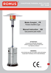 Romus 93448 Manual Instruction