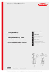 Fronius LaserHybrid Operating Instructions/Spare Parts List
