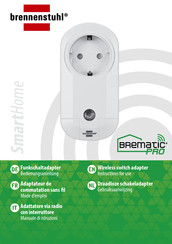 brennenstuhl BREMATIC PRO SmartHome FA EM 868 01 W3600 3726 Instructions For Use Manual