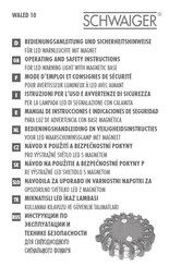 Schwaiger WALED 10 Operating And Safety Instructions Manual