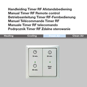 Zehnder Rittling Timer RF Manual