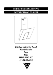 Gorenje DVG 8640 X Instructions For Use Manual