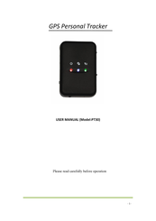 Topshine PT30 User Manual