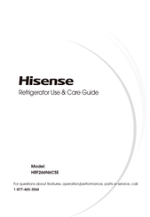 Hisense Hrf266n6cse Manuals Manualslib