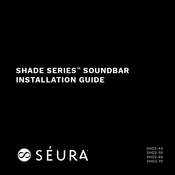 Seura SHADE Series Installation Manual