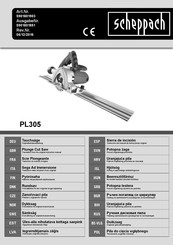 Scheppach 5901801903 Translation From The Original Instruction Manual