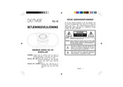 Denver TC-12 Instruction Manual