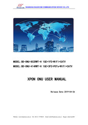 Baudcom BD-ONU-802RWT-H User Manual