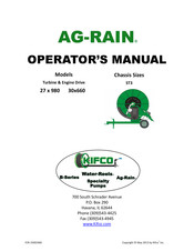 KIFCO AG-RAIN Operator's Manual