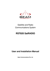 Beam SatRADIO RST820 User And Installation Manual