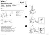 Sony ICF-C11iP Startup Manual