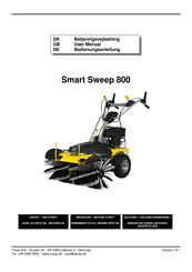 Texas A/S Smart Sweep 800 User Manual