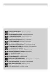 Ardo PI58F Operating Instructions Manual
