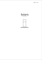 ELICA Solaris by David Lewis Instruction On Mounting And Use Manual