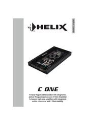 HELIX C ONE Manual