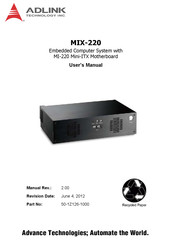 ADLINK Technology MIX-220 User Manual
