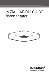 Bernafon Phone Adapter Installation Manual
