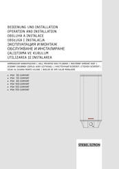 STIEBEL ELTRON PSH 30 COMFORT Operation And Installation