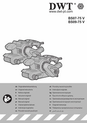 DWT BS09-75 V Original Instructions Manual