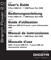 Dicota Branch Power 2.0 User Manual