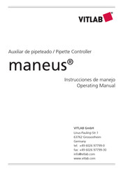 Vitlab maneus Operating Manual